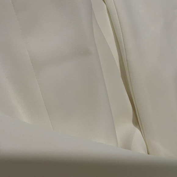 Feather Cuff Accents Gibson Latimer NWT Cream/white Evening Women’s Jack… - Picture 12 of 13